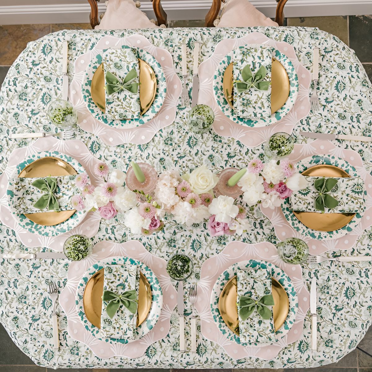 How to Set up a beautiful Spring Dinner table