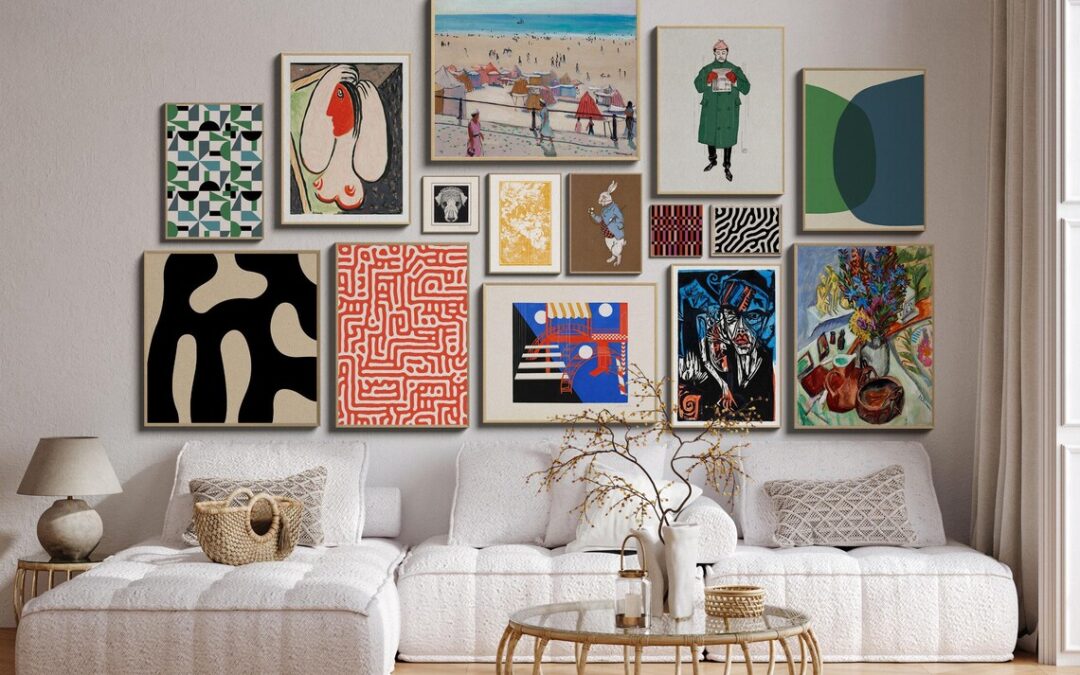 How to create a beautiful wall gallery